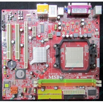 Б/У материнская плата с дефектом MSI MS-7253 K9VGM-V VER 1.1 s.AM2 (Клин)