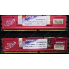 Память 512Mb (2x256Mb) DDR-1 533MHz Patriot PEP2563200+XBL (Клин)