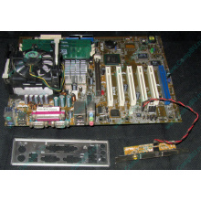 Комплект MB Asus P4PE s.478 + CPU Pentium-4 2.4GHz + 768Mb DDR1 (Клин)
