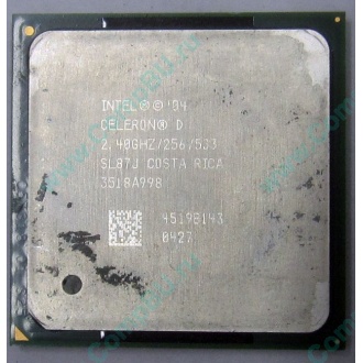 Процессор Intel Celeron D (2.4GHz /256kb /533MHz) SL87J s.478 (Клин)