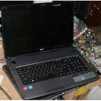 Ноутбук Acer Aspire 7540G-504G50Mi (AMD Turion II X2 M500 (2x2.2Ghz) /no RAM! /no HDD! /17.3" TFT 1600x900) - Клин